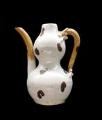 Oud-Chinees - porselein waterkan in dubbele kalebas-vorm -