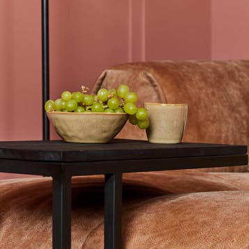 Slider zwart mangohout met postvak | Starfurn, Ophalen of Verzenden, Nieuw
