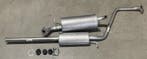 Complete uitlaat einddemper + middendemper Hyundai Getz, Verzenden, Nieuw
