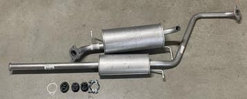 Complete uitlaat einddemper + middendemper Hyundai Getz, Verzenden, Nieuw