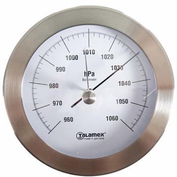 Talamex Barometer Serie 100 RVS, Ophalen of Verzenden, Nieuw