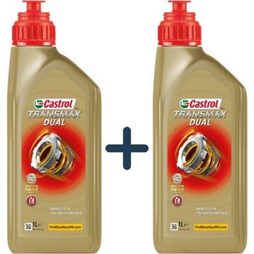 Castrol Aanbieding: 2 X Transmax Dual 1L, Verzenden