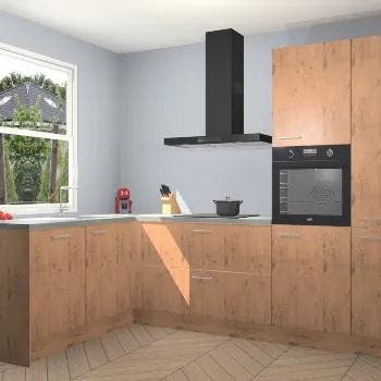 Astoria Eiken keuken Dongguan 126513, Verzenden, Nieuw