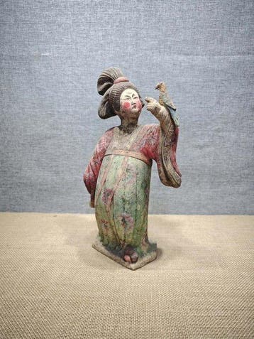 Oud Chinees, Tang-dynastie Keramiek Een Chinese replica uit