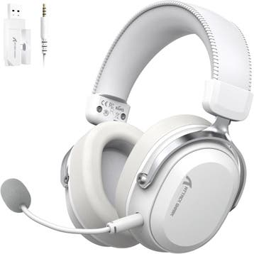 Attack Shark L30PRO Headset | Wit | Tweedekansje OP=OP, Computers en Software, Ophalen of Verzenden, Zo goed als nieuw, Draadloos