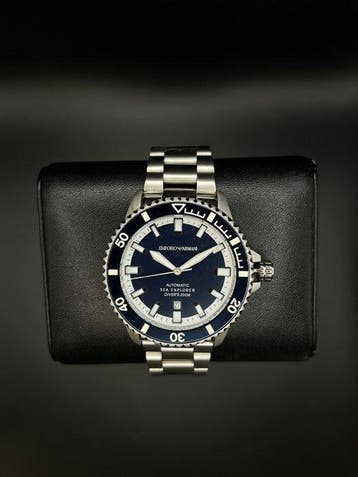 Emporio Armani - Sea Explorer Automatic - Zonder, Nieuw