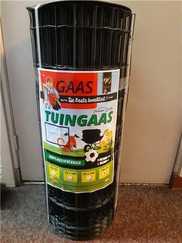 Tuingaas antraciet 100cm, 2,5mm dik, 50x100cm, Ophalen of Verzenden