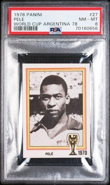 Panini Figurina Pelé Panini World Cup Argentina 78 1978 # 27, Nieuw