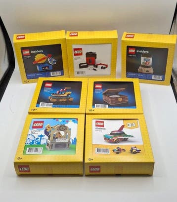 Lego Set - Promotional - Lotto 7 Set Lego Promotional -, Nieuw