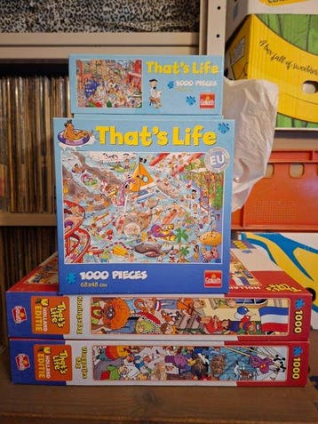 Thats life - Van 1000 stukjes - 7 puzzeldozen - Diverse