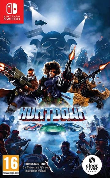 Huntdown (Nintendo Switch), Verzenden, Gebruikt, Vanaf 12 jaar