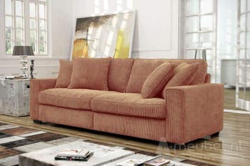 Bankstel Venlo - rechte banken - Cognac, Huis en Inrichting, Nieuw, Stof