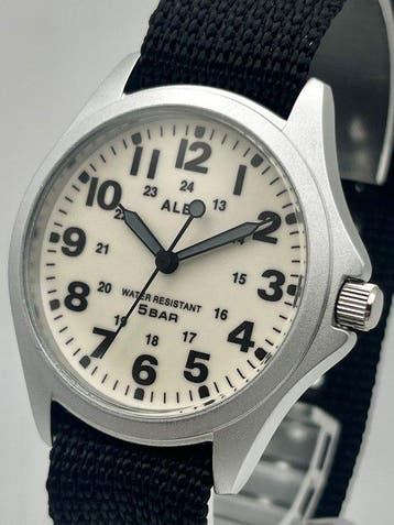 Seiko - Military Quartz - Zonder minimumprijs - AQPK401
