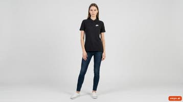 Nike Polos Dames maat S Zwart Vintage, Ophalen of Verzenden, Nieuw
