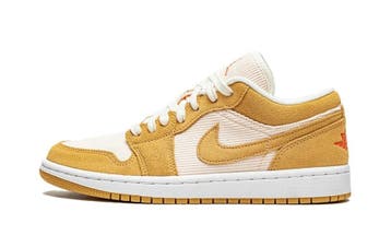 Air Jordan 1 Low SE Twine Orange Quartz Corduroy (W), Kleding | Dames, Schoenen, Nieuw