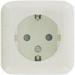 Q-LINK - Wandcontactdoos - Opbouw - 1-voudig Stopcontact -, Kunststof, Overige typen, Nieuw, Ophalen of Verzenden