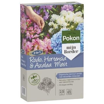 Hortensia mest | Pokon | 2.5 kg, Tuin en Terras, Aarde en Mest, Verzenden
