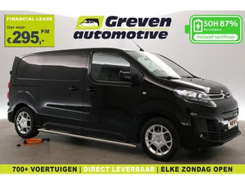 Citroën ë-Jumpy 75 kWh L2H1 | Snelladen | SOH 87% | Airco, Automaat, Citroën, Zwart, Elektrisch