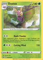 Dustox 010/196 Reverse Holo Lost Origin, Ophalen of Verzenden, Nieuw, Losse kaart, Foil
