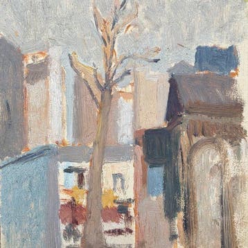 Jean Dreyfus-Stern (1890-1972) - Paysage quasi abstrait -