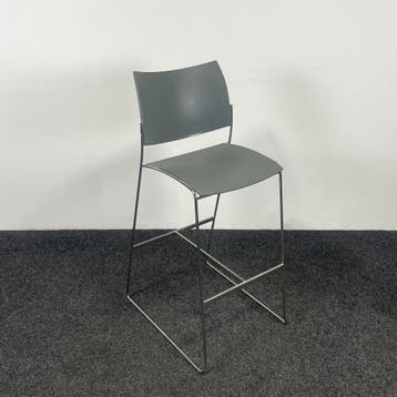 Casala Curvy Barkruk - Grijze Zitting, Ophalen of Verzenden, Gebruikt