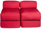 Switch Plus Duo Loungebed Outdoor - Rood, Tuin en Terras, Tuinsets en Loungesets, Verzenden, Nieuw