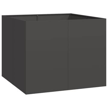Verhoogd Plantenbed XL - Zwart Staal - Retourdeal 34% Kor..., 100 cm of meer, Vierkant, Ophalen of Verzenden, Zo goed als nieuw