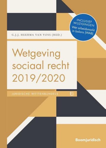 Wetgeving sociaal recht / 2019/2020 / Boom Juridische, Verzenden, Zo goed als nieuw