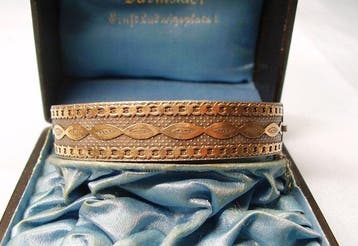 Zonder minimumprijs - Armband - 8 karaat Zilver, Roségoud -, Nieuw