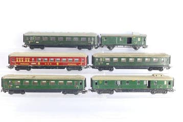 Märklin H0 - Modeltrein personenwagen (1) - 6 verschillende, Nieuw