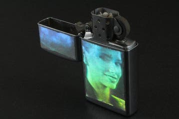 Zippo - Slim Canadian-made windproof pocket with portrait, Nieuw