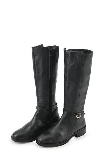 Manfield Laarzen in maat 38 Zwart, Hoge laarzen, Verzenden, Zwart, Manfield