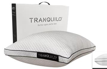 2dekans | Tranquilo Sleep hoofdkussen 70 x 50 cm – Wit, Ophalen of Verzenden, Zo goed als nieuw, Grijs
