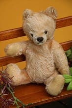 Steiff: Original Teddybeer 1966 - Teddybeer - 1960-1970 -, Antiek en Kunst