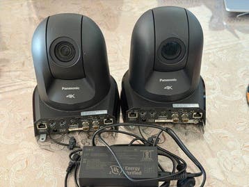 Panasonic AW-UE70 4K Integrated PTZ Cameras (Pair) - Power, Nieuw
