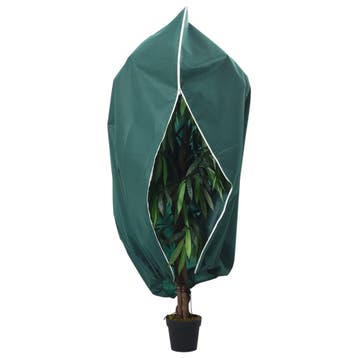 vidaXL Plantenhoes met ritssluiting 70 g/m² 2,36x2 m, Tuin en Terras, Verzenden, Nieuw
