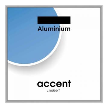 Nielsen Accent Frosted Silver 30x30 cm (FSC2), Verzenden
