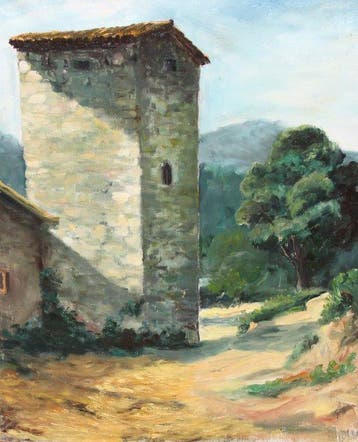 Spaanse school (XX) - El refugio de piedra