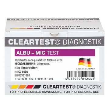 Urinetest - microalbumine 30 strips, Verzenden, Nieuw
