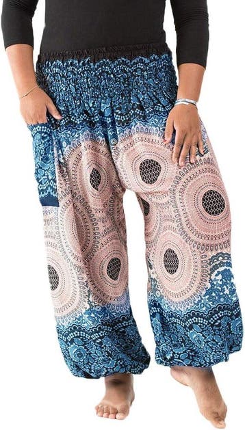 Harembroek XL Mandala wit, Nieuw
