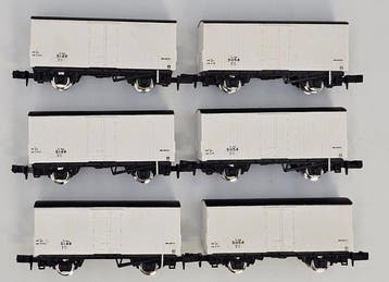MicroAce N - A3061 - Modeltrein goederenwagon (6) - 6× Re, Nieuw