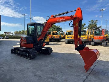 Veiling: Midigraafmachine Kubota KX155-3SZ Diesel 2012, Ophalen, Graafmachine