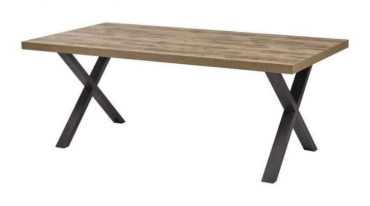 Eettafel-X Obdam - eettafel, Huis en Inrichting, Tafels | Eettafels, Nieuw, Overige materialen, Overige vormen