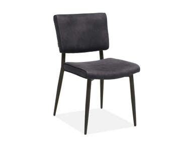 Eetkamerstoel Kensi - eetkamerstoelen - Antraciet, Nieuw, Overige materialen