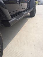 SK-Import Side Skirts Zwart Jeep Wrangler, Ophalen of Verzenden, Nieuw