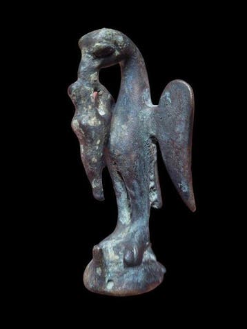 Oud-Romeins, Republiek Brons Stunning Early Empire Eagle