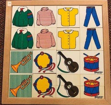 Educo Heel en half kleding en muziekinstrumenten (zie omschr, Verzenden, Nieuw