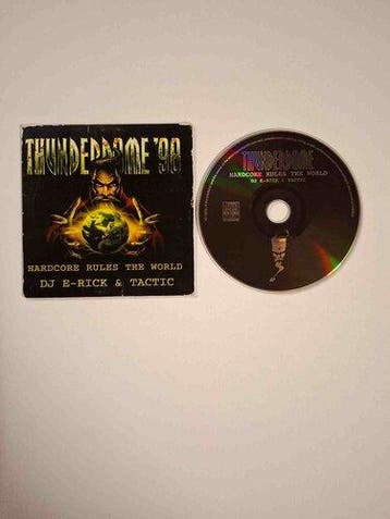 DJ E-Rick & Tactic Thunderdome 98 Hardcore Rules the world, Cd's en Dvd's, Verzenden, Nieuw in verpakking