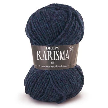 DROPS Karisma Mix - 75 petrol cerise - Wol Garen, Hobby en Vrije tijd, Ophalen of Verzenden, Nieuw