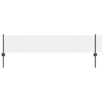 vidaXL gelast draadhek met palen 10 x 0,4 m PVC-Coated Staal, Verzenden, Nieuw, IJzer